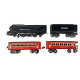 Prewar Lionel 1668 O Gauge Locomotive & Cars