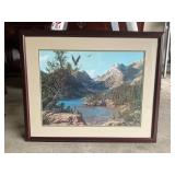 Larry Dyke Signed Print & COA Souring Grandeur