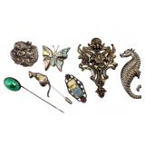 Sterling Brooches & Pendants