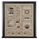 Heart of America Needlepoint Art