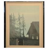 Seaside Home Print Signed By Artist