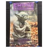 Star Wars Empire Strikes Back Poster w/ Yoda