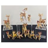 Soft Plastic Christmas Posable Head Reindeer (14)