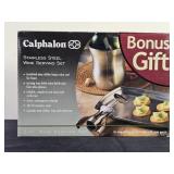 Calphalon Stainless Steel Wine Serving Set -NIB