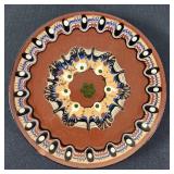 Bulgarian Traditional Pottery Wall Plate