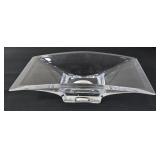 Nambe Heavy Crystal Fan Bowl