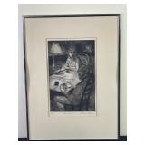 ï¿½The Gameï¿½ Etching Signed Thomas Fern #10/25