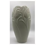 Royal Haeger Scalloped Tulip Pottery Vase