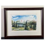 ï¿½Coloradoï¿½ Water Color Signed Dean Porter