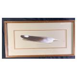 Native American Feather Painting By Scott