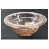 Vintage Federal Pink Depression Glass Bowl