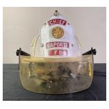 La Porte Chief Fire Helmet