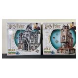 Harry Potter Wrebbit 3D Hogsmeade, Burrow Puzzles