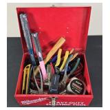 Milwaukee Toolbox w/ Assorted Tools