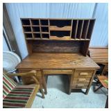 Large Vintage Pine Desk