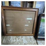 Unique Wooden Frame with Glass Front
