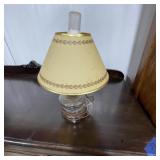 Small Antique Electric Kerosene Finger Lamp