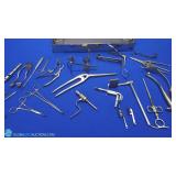 Sklar Lot of Pylorus Clamps & Other Surgical Instr