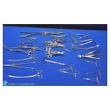 Lot of Surgical Scissors & Other Surgical Instrume