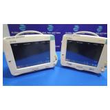 Philips IntelliVue MP50 Lot of 2 Patient Monitors(