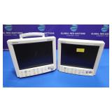 Datascope Spectrum OR Lot of 2 Patient Monitors (P