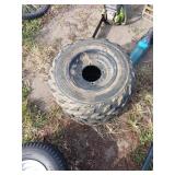 SET OF 21X7R10 ATV TIRES/RIMS