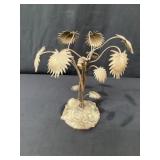 Vintage Brass Tree Sculpture