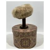 VIntage Genuine Mink Ladies Hat & Hat Box Only