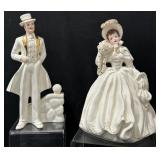 Florence Ceramics Rhett Butler & Scarlett O