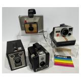 Vintage Polaroid Cameras, Kodak Brownie Hawkeye