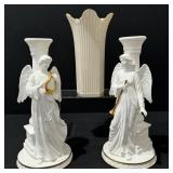 Lenox Angels of Light Candlesticks, Lenox Vase