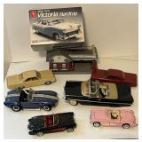 Large Lot of Model Die Cast Cars, Texaco Station