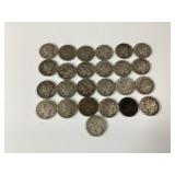 $2.50 Face Value Mercury Silver Dimes