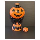 Halloween Blow Mold & Toy Pumpkin