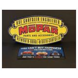 Chrysler Mopar Metal Sign, Novelty Metal Car Sign