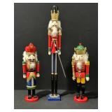 Wooden Soldier Nutcrackers, Christmas Nutcrackers