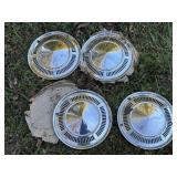 Set of 4 Ford Hub Caps