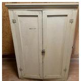 Antique Pine Kitchen Cabinet