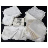 Large Selection of Vintage Table Linens