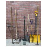 Snow Shovel, Pitch Fork, Garden Tools