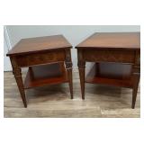 Pair of Regency Style End Tables