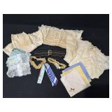 1940s Womens Cotton Slips, Handkerchiefs & More