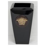 Rosenthal Versace Medusa Madness Black Vase