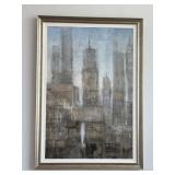 City Midst New York Skyline Print, 5