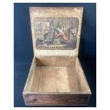 Peerless Blacking Wooden Display Box