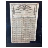 1864 Confederate States of America $1000 Bond