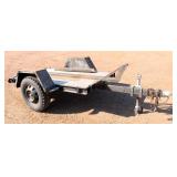 1981 Homemade Flatbed ATV and/or MC Trailer