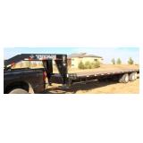 2017 Titan GN Flatbed Trailer