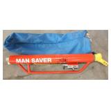 Man Saver Pneumatic Steel Fence Post Driver