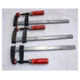 (3) Bessey Bar Clamps